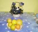 V�no�n� atmosf�ra dopln�n� o sklizen� citrusov� plody